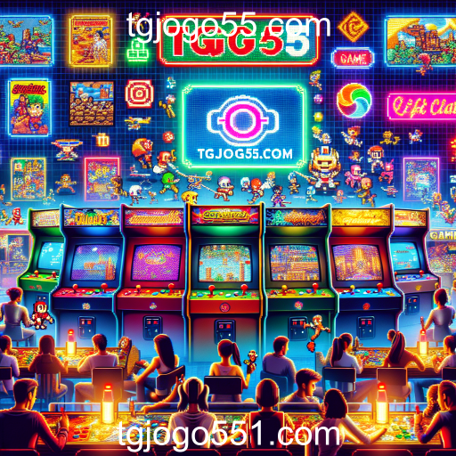 A Era Dourada dos Jogos de Arcade no tgjogo55.com